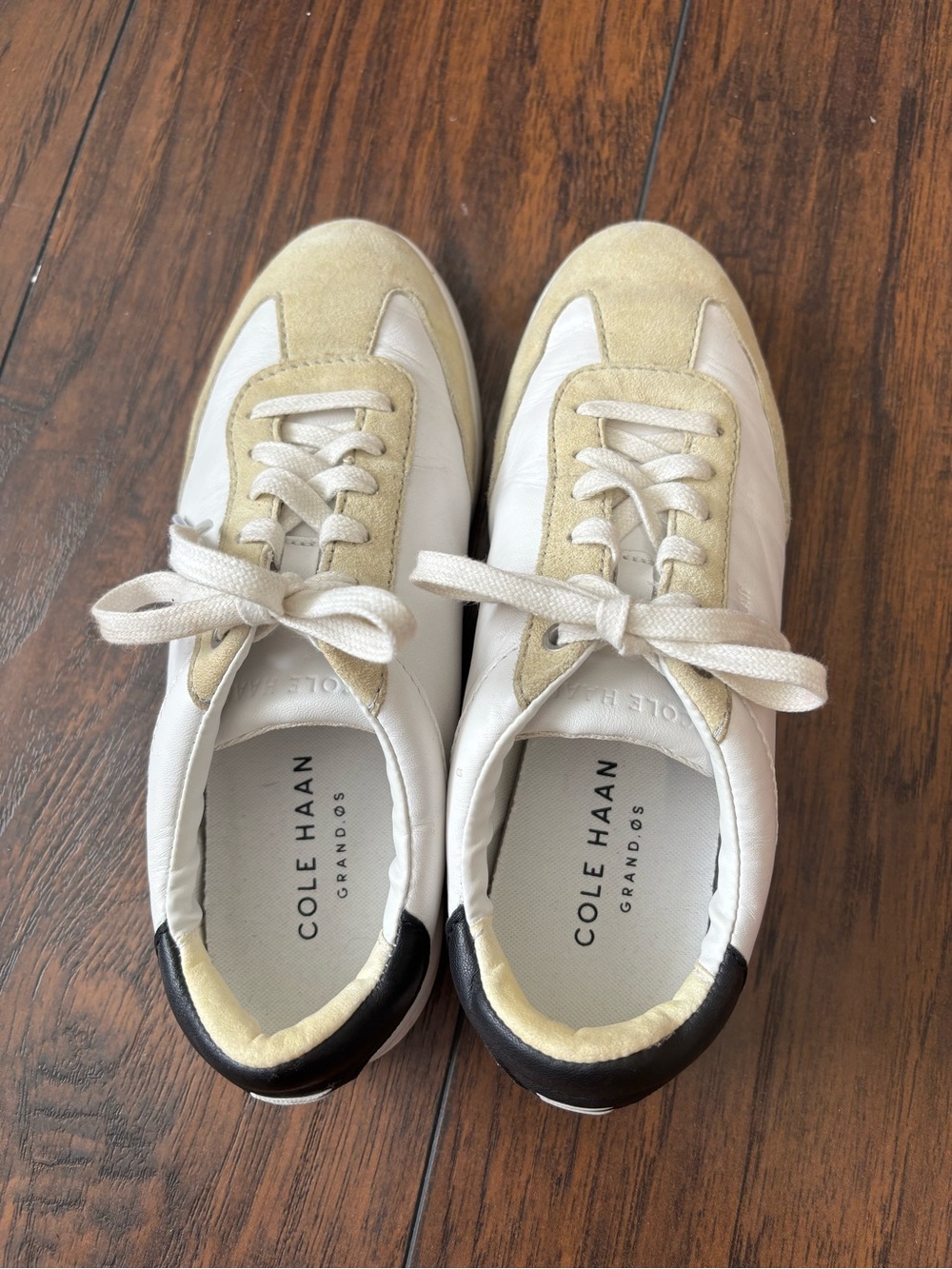 Cole Haan White Leather Sneakers size 6 - Picture 7 of 7